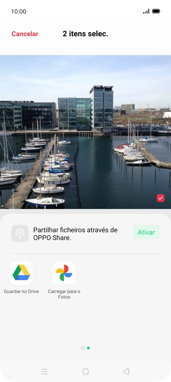 Prima Guardar no Drive.