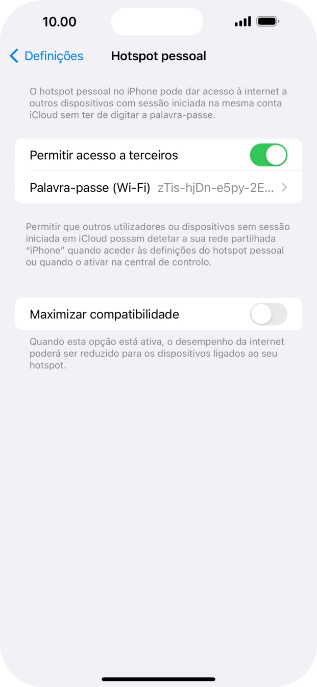 Para voltar ao ecrã inicial, deslize o dedo de baixo para cima a partir da base do ecrã.