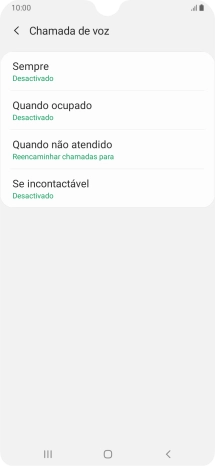 Prima a tecla de início para terminar e voltar ao ecrã inicial.
