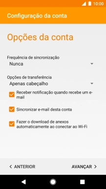 Prima a lista suspensa sob 