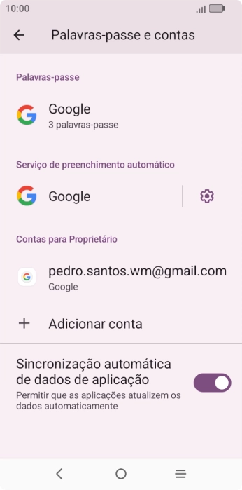Prima a tecla de início para terminar e voltar ao ecrã inicial.