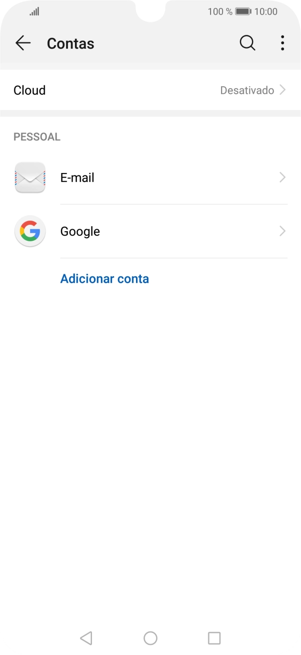 Prima a tecla de início para terminar e voltar ao ecrã inicial.