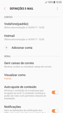 Prima a conta pretendida.