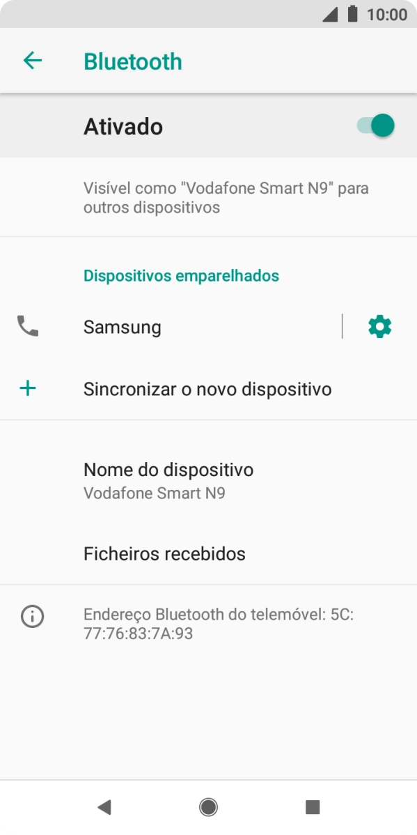 Prima a tecla de início para terminar e voltar ao ecrã inicial.