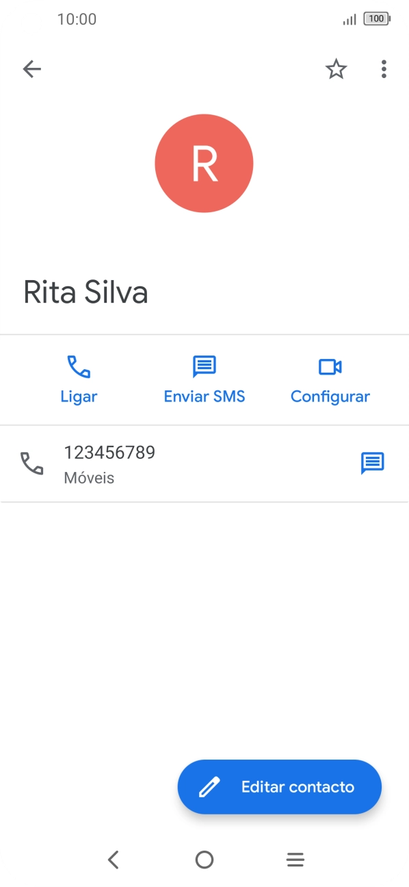 Prima a tecla de início para terminar e voltar ao ecrã inicial.