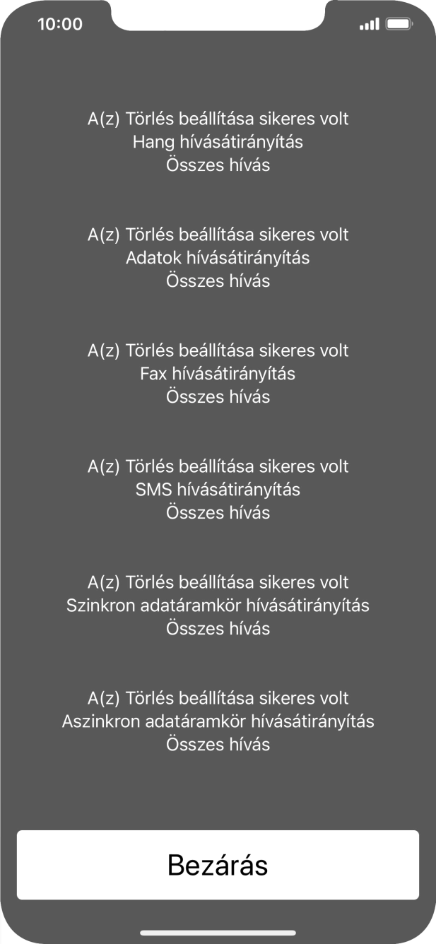 Válaszd a Bezárás lehetőséget.