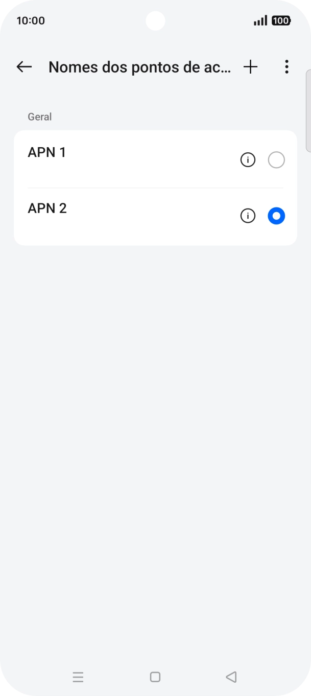 Prima a tecla de início para terminar e voltar ao ecrã inicial.