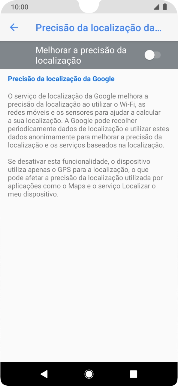 Se premir o indicador junto a 