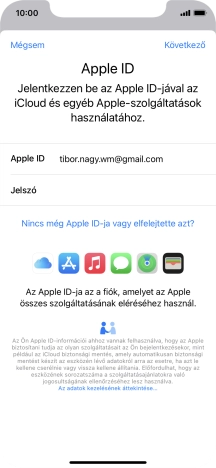 Válaszd a Következő lehetőséget.