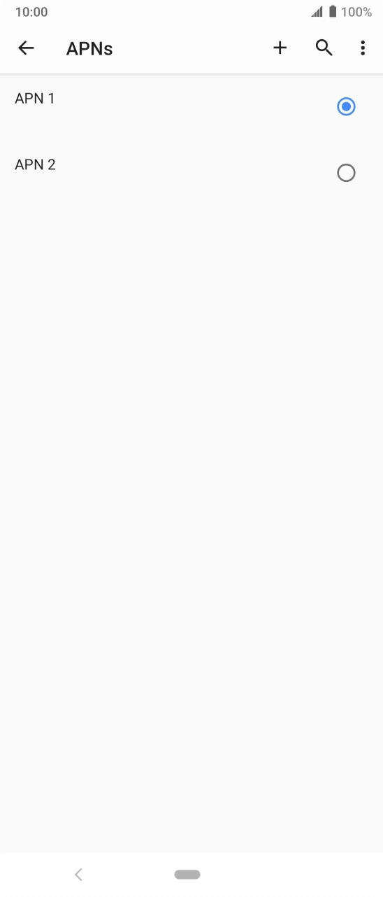 Prima o campo junto à ligação de dados para a ativar.