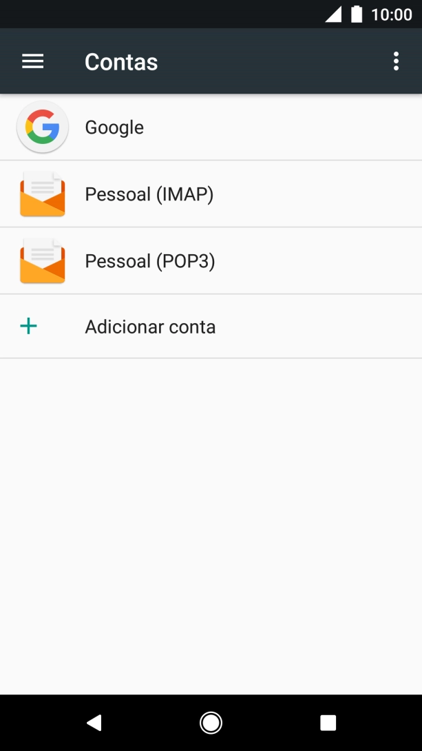 Prima a tecla de início para terminar e voltar ao ecrã inicial.