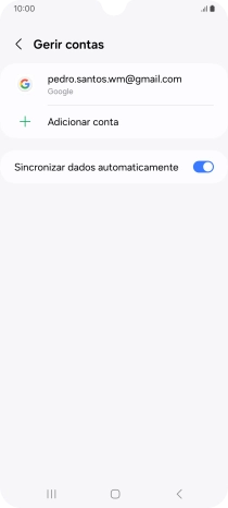 Prima a tecla de início para terminar e voltar ao ecrã inicial.