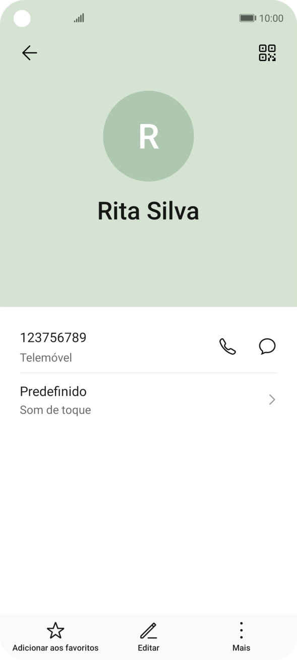Para voltar ao ecrã inicial, deslize o dedo de baixo para cima a partir da base do ecrã.