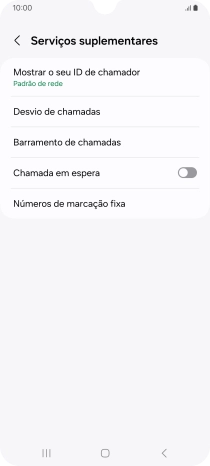 Prima Mostrar o seu ID de chamador.