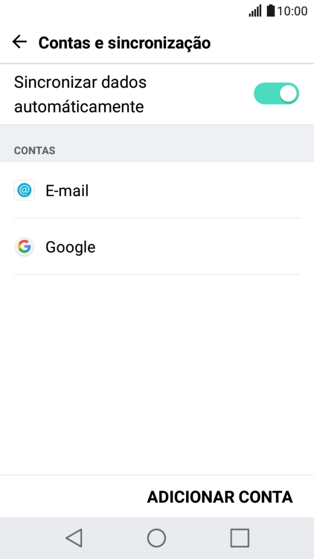 Prima a tecla de início para terminar e voltar ao ecrã inicial.