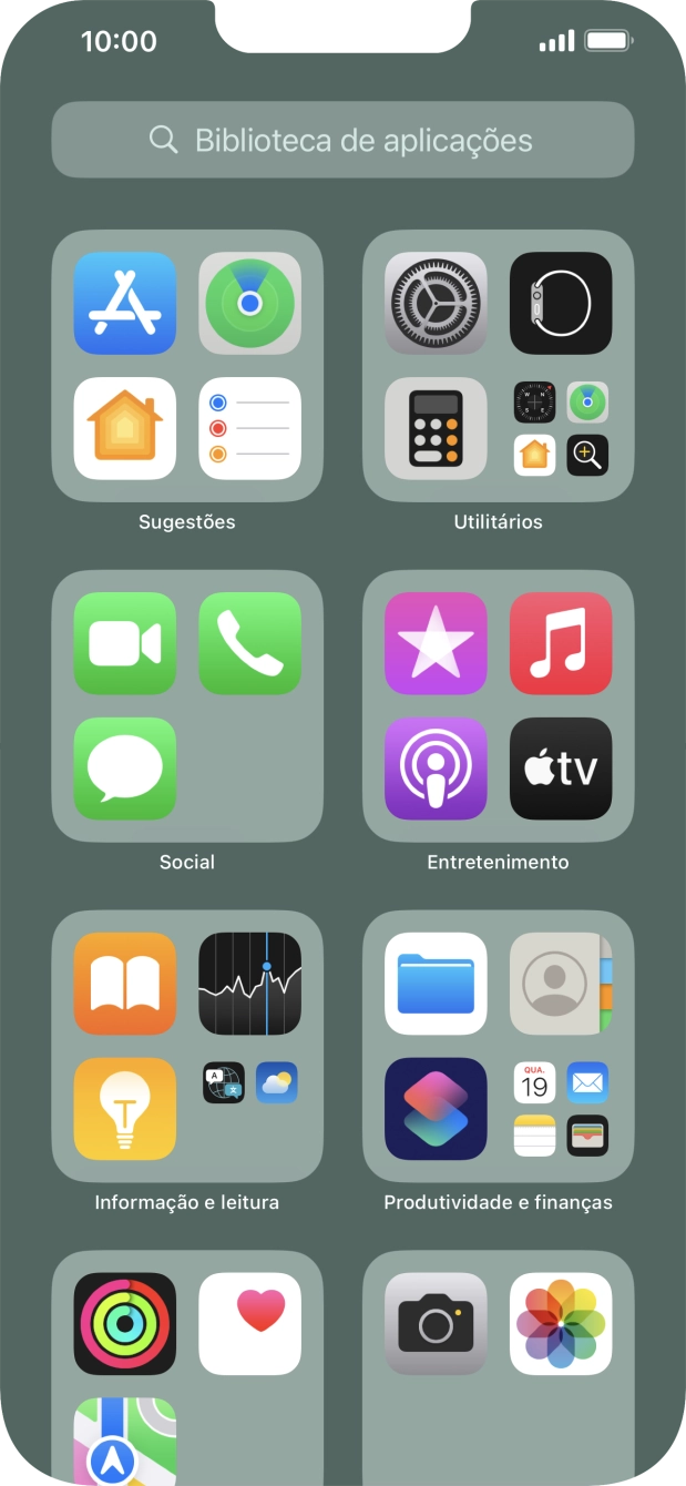 Prima a app pretendida.