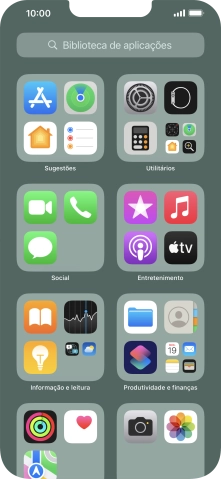 Prima a app pretendida.