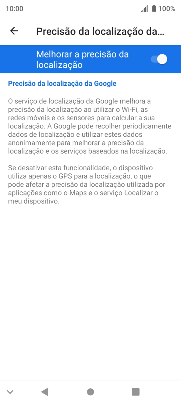 Se premir o indicador junto a 