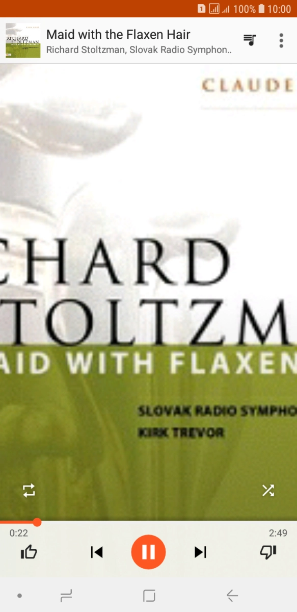Prima a seta para a direita para ir para o ficheiro de música seguinte.
