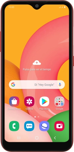 Imagen 1: Vista frontal del Samsung Galaxy A01 - Red