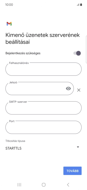 Kattints a „Bejelentkezés szükséges” melletti csúszkára a funkció bekapcsolásához.