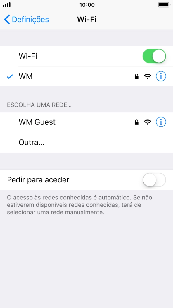 Prima a tecla de início para terminar e voltar ao ecrã inicial.