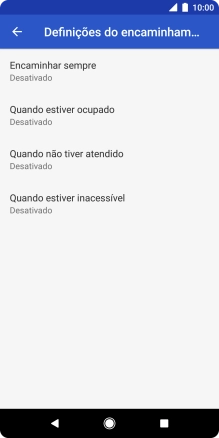 Prima a tecla de início para terminar e voltar ao ecrã inicial.