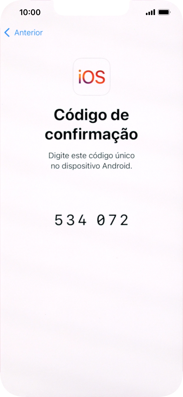 Siga as indicações no ecrã e na app 