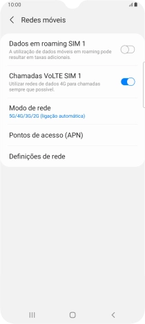 Prima Pontos de acesso (APN).