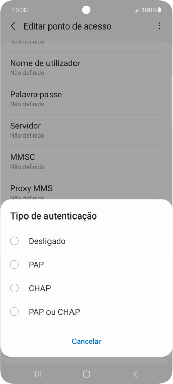 Prima Desligado.