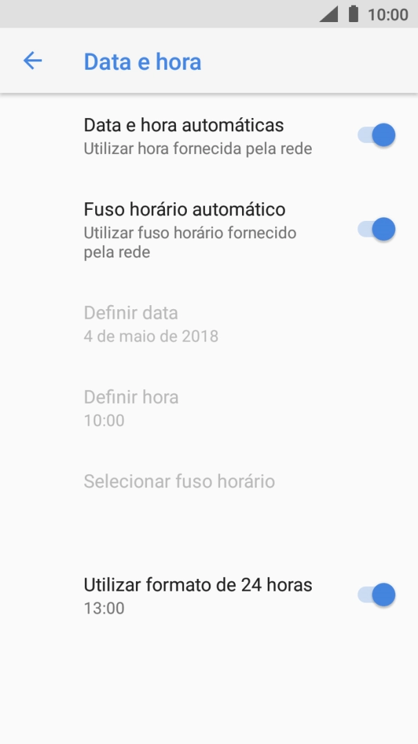 Prima a tecla de início para terminar e voltar ao ecrã inicial.