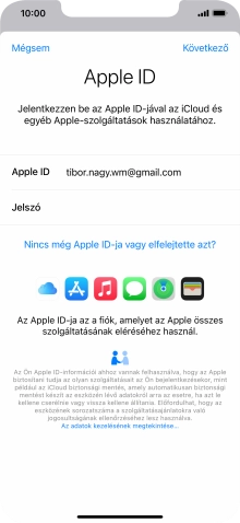 Válaszd a Következő lehetőséget.