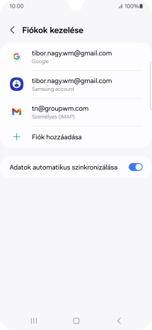 A befejezéshez, és ahhoz, hogy visszatérhess a főképernyőhöz, nyomd meg a főgombot.