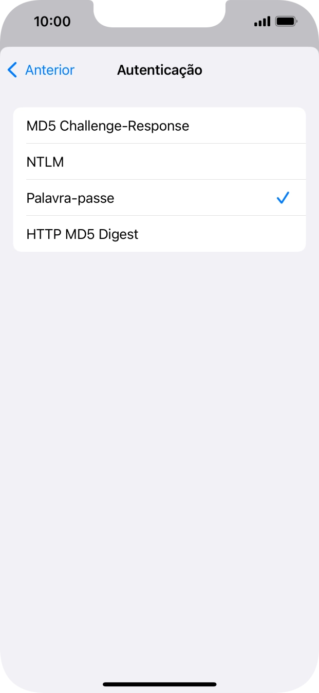 Prima Palavra-passe.