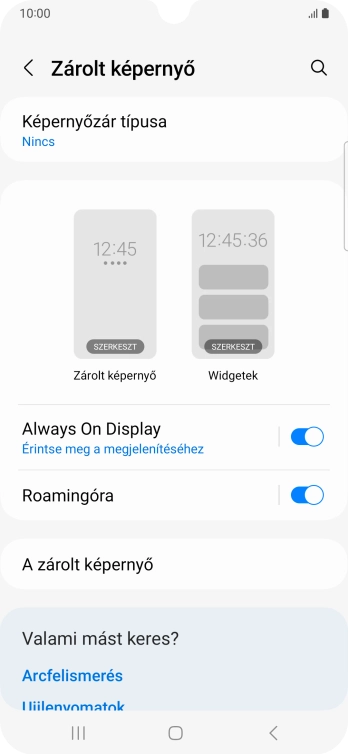 A befejezéshez, és ahhoz, hogy visszatérhess a főképernyőhöz, nyomd meg a főgombot.
