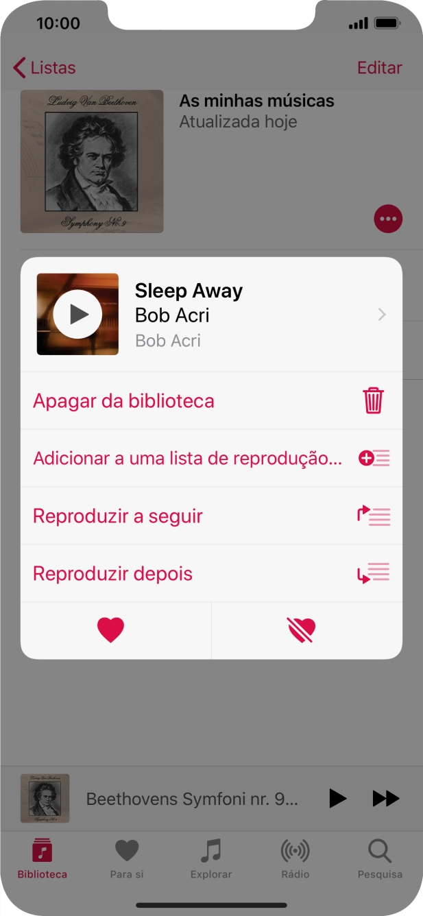 Prima a função pretendida e siga as indicações no ecrã para utilizar a função escolhida.