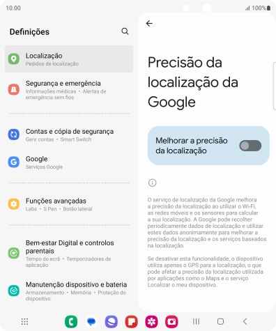 Se premir o indicador junto a 