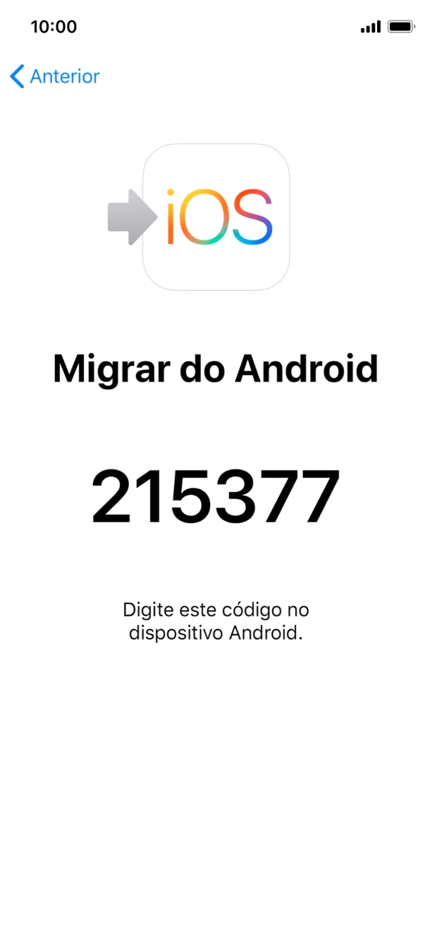 Siga as indicações no ecrã e na app 