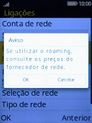 Se ativar a função, prima a tecla esquerda de seleção.