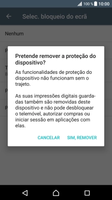 Prima SIM, REMOVER.