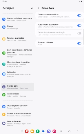 Prima a tecla de início para terminar e voltar ao ecrã inicial.