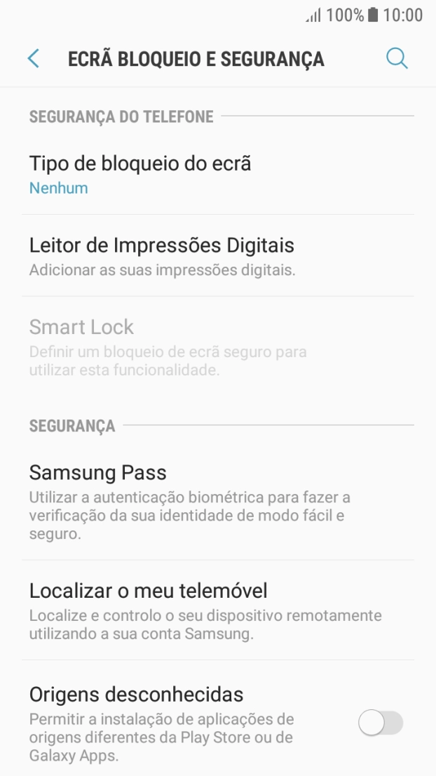 Prima a tecla de início para terminar e voltar ao ecrã inicial.