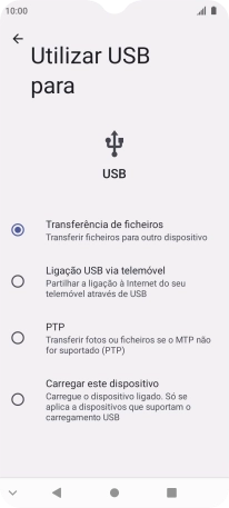 Prima Transferência de ficheiros.