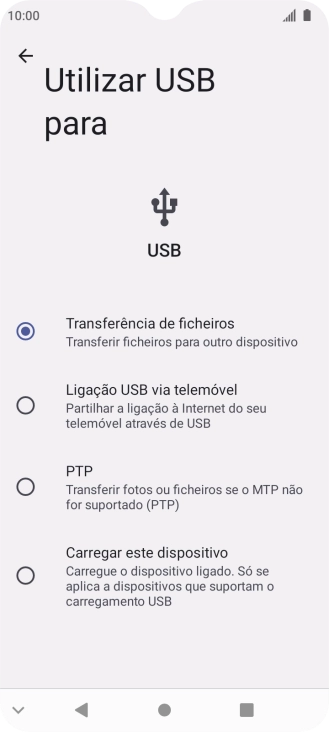 Prima Transferência de ficheiros.