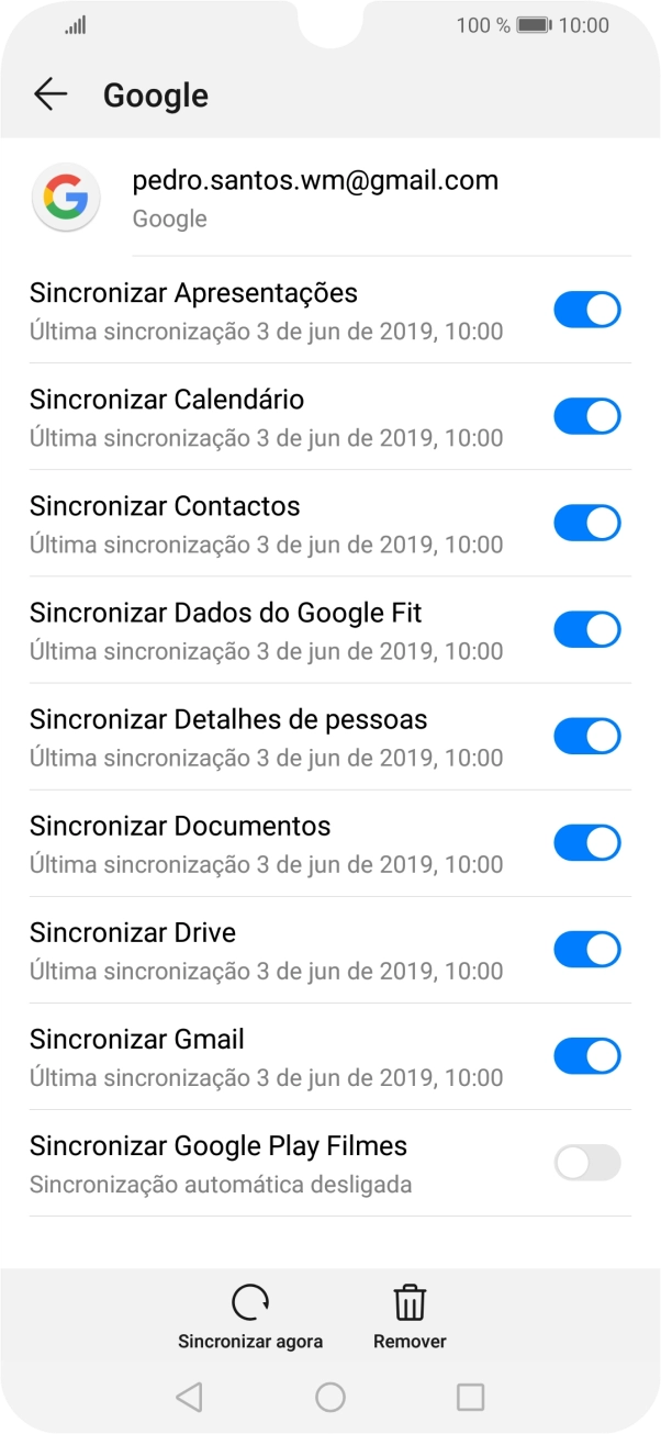 Prima a tecla de início para terminar e voltar ao ecrã inicial.