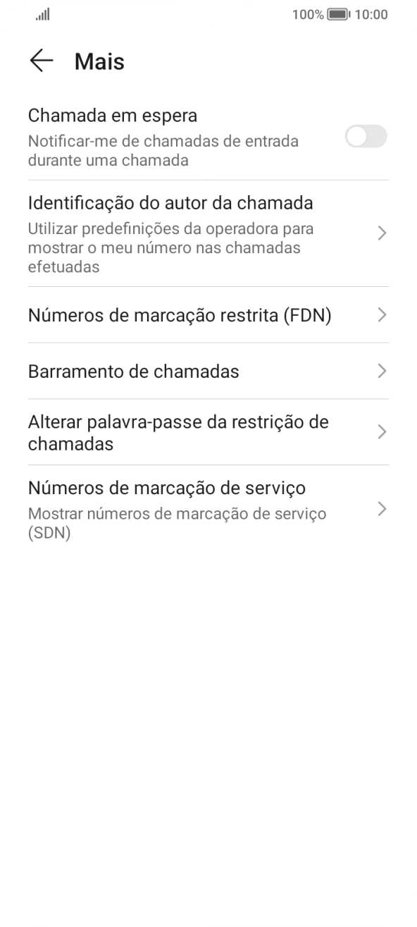 Prima Números de marcação restrita (FDN).