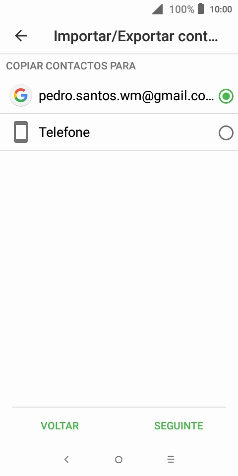 Prima o campo junto a 