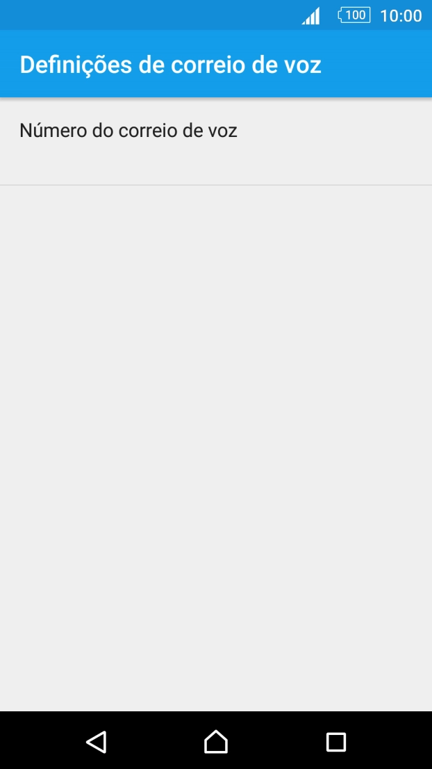 Prima a tecla de início para terminar e voltar ao ecrã inicial.