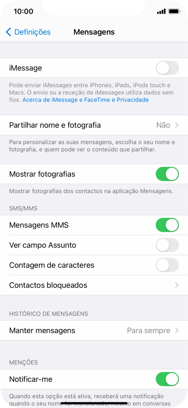 Para voltar ao ecrã inicial, deslize o dedo de baixo para cima a partir da base do ecrã.