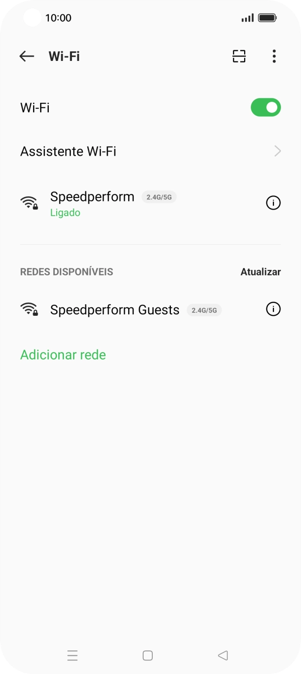 Prima a tecla de início para terminar e voltar ao ecrã inicial.